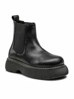 Steve Madden Γυναίκες Μποτάκια με λάστιχο Winner SM11002096-03001-017 Μαύρο