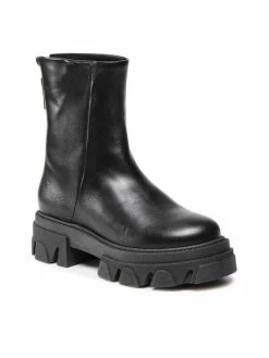 Steve Madden Γυναίκες Biker Μποτάκια Μποτάκια Maryann SM11002070-03001-017 Μαύρο