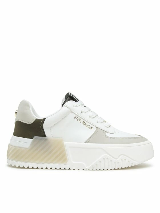 Steve Madden Γυναίκες Κοντά Αθλητικά Αθλητικά Parks SM19000001-02002-353 Λευκό 4 Steve Madden Γυναίκες Κοντά Αθλητικά Αθλητικά Parks SM19000001-02002-353 Λευκό - Image 2