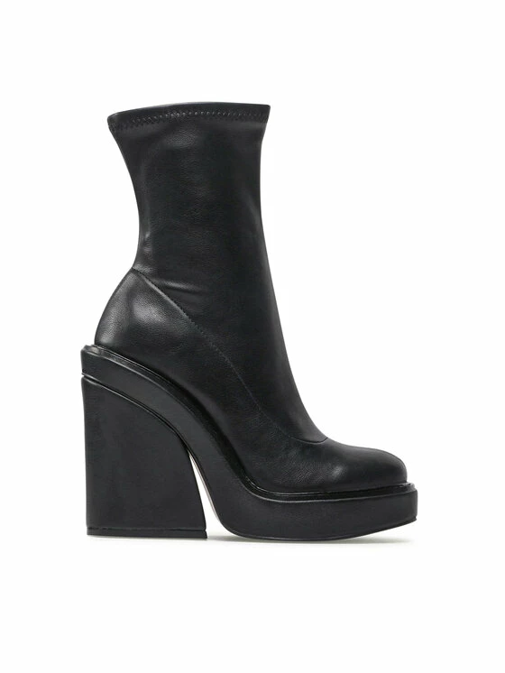 Steve Madden Γυναίκες Biker Μποτάκια Μποτάκια All Out SM11002155-02002-001 Μαύρο 4 Steve Madden Γυναίκες Biker Μποτάκια Μποτάκια All Out SM11002155-02002-001 Μαύρο - Image 2