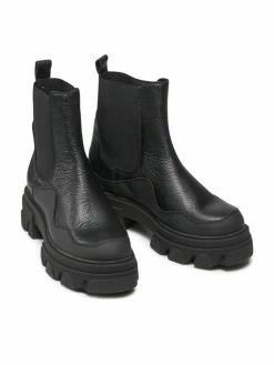 Steve Madden Γυναίκες Biker Μποτάκια Μποτάκια με λάστιχο Merilyn SM11001689-03007-017 Μαύρο -Steve Madden Εκπτώσεις unnamed file 178