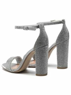 Steve Madden Γυναίκες Σανδάλια Carrson-R SM11000371-02003-968 Ασημί -Steve Madden Εκπτώσεις unnamed file 2212