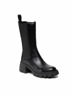 Steve Madden Γυναίκες Biker Μποτάκια Μποτάκια Aq-Hype SM11001651-03001-017 Μαύρο