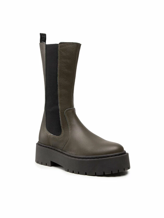 Steve Madden Γυναίκες Biker Μποτάκια Μποτάκια Vivianne SM11001286-03001-DKH Πράσινο 3 Steve Madden Γυναίκες Biker Μποτάκια Μποτάκια Vivianne SM11001286-03001-DKH Πράσινο