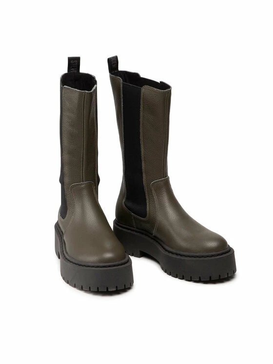 Steve Madden Γυναίκες Biker Μποτάκια Μποτάκια Vivianne SM11001286-03001-DKH Πράσινο 7 Steve Madden Γυναίκες Biker Μποτάκια Μποτάκια Vivianne SM11001286-03001-DKH Πράσινο - Image 5