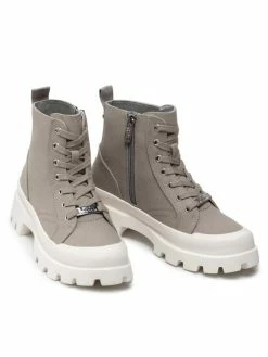 Steve Madden Γυναίκες Biker Μποτάκια Ορειβατικά παπούτσια Mt Shasta SM11001838-04004-682 Γκρι -Steve Madden Εκπτώσεις unnamed file 448