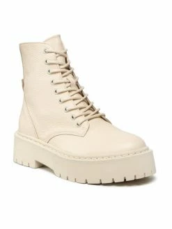 Steve Madden Γυναίκες Biker Μποτάκια Μποτάκια Skylar SM11001184-03001-287 Μπεζ