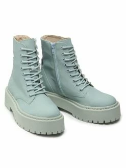 Steve Madden Γυναίκες Biker Μποτάκια Ορειβατικά παπούτσια Skylar SM11001184-02002-LBR Μπλε -Steve Madden Εκπτώσεις unnamed file 472