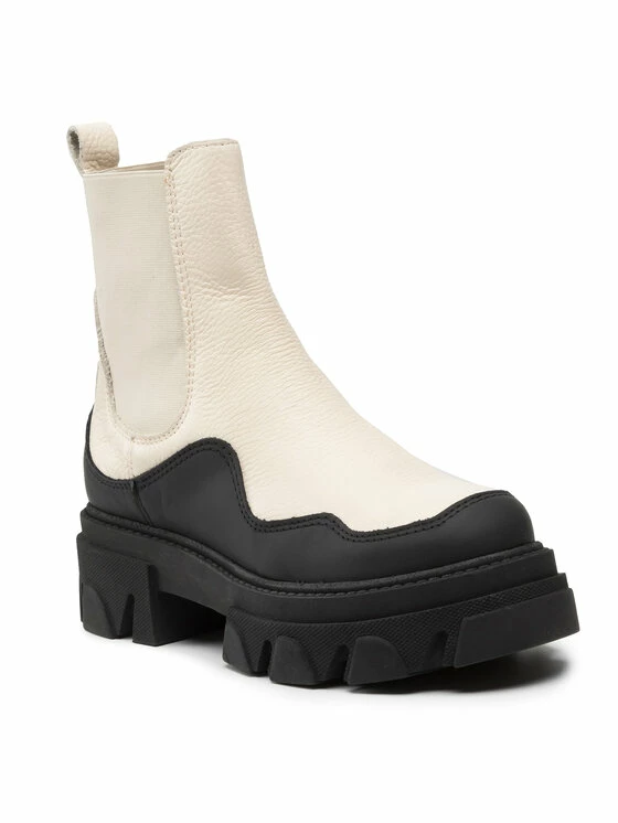 Steve Madden Γυναίκες Biker Μποτάκια Μποτάκια με λάστιχο Merilyn SM11001689-03007-287 Μπεζ 3 Steve Madden Γυναίκες Biker Μποτάκια Μποτάκια με λάστιχο Merilyn SM11001689-03007-287 Μπεζ