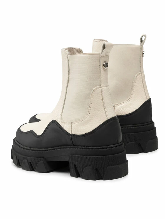 Steve Madden Γυναίκες Biker Μποτάκια Μποτάκια με λάστιχο Merilyn SM11001689-03007-287 Μπεζ 5 Steve Madden Γυναίκες Biker Μποτάκια Μποτάκια με λάστιχο Merilyn SM11001689-03007-287 Μπεζ - Image 3