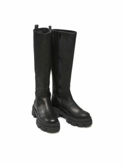 Steve Madden Γυναίκες Μπότες πάνω από το γόνατο Mana SM11001688-03001-017 Μαύρο -Steve Madden Εκπτώσεις unnamed file 502