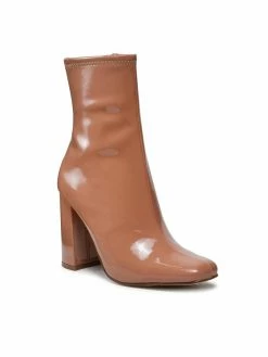 Steve Madden Γυναίκες Biker Μποτάκια Μποτάκια Fulton SM11001316-02002-238 Μπεζ