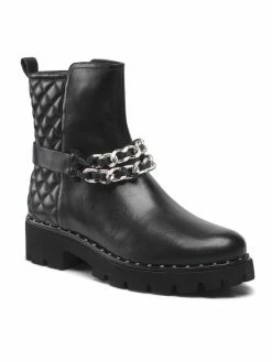 Steve Madden Γυναίκες Biker Μποτάκια Μποτάκια Grosella SM11001356-03001-017 Μαύρο