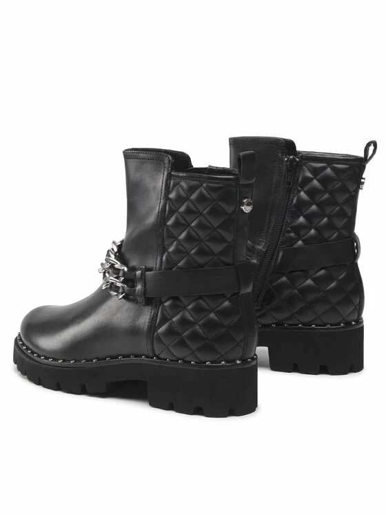 Steve Madden Γυναίκες Biker Μποτάκια Μποτάκια Grosella SM11001356-03001-017 Μαύρο 5 Steve Madden Γυναίκες Biker Μποτάκια Μποτάκια Grosella SM11001356-03001-017 Μαύρο - Image 3