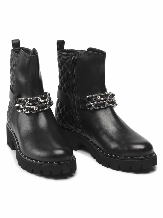 Steve Madden Γυναίκες Biker Μποτάκια Μποτάκια Grosella SM11001356-03001-017 Μαύρο 7 Steve Madden Γυναίκες Biker Μποτάκια Μποτάκια Grosella SM11001356-03001-017 Μαύρο - Image 5