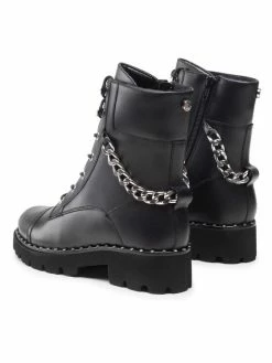Steve Madden Γυναίκες Biker Μποτάκια Ορειβατικά παπούτσια Gandaria SM11001357-03001-010 Μαύρο -Steve Madden Εκπτώσεις unnamed file 530