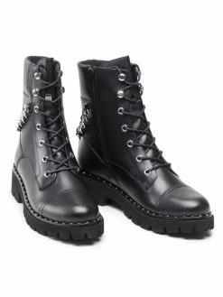 Steve Madden Γυναίκες Biker Μποτάκια Ορειβατικά παπούτσια Gandaria SM11001357-03001-010 Μαύρο -Steve Madden Εκπτώσεις unnamed file 532