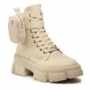 Steve Madden Γυναίκες Biker Μποτάκια Μποτάκια Tanker-P SM11001615-04004-299 Μπεζ