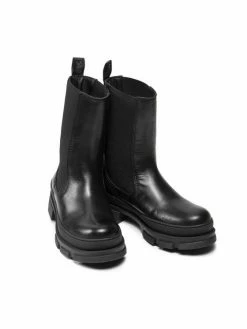 Steve Madden Γυναίκες Biker Μποτάκια Μποτάκια με λάστιχο Filina SM11001553-03001-017 Μαύρο -Steve Madden Εκπτώσεις unnamed file 586