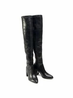 Steve Madden Γυναίκες Μπότες Πάνω από το Γόνατο Μπότες πάνω από το γόνατο Jacey SM11001230-02002001 Μαύρο -Steve Madden Εκπτώσεις unnamed file 610