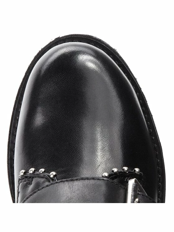 Steve Madden Γυναίκες Biker Μποτάκια Μποτάκια Hoofy Ankleboot SM11000118-03001-017 Μαύρο 6 Steve Madden Γυναίκες Biker Μποτάκια Μποτάκια Hoofy Ankleboot SM11000118-03001-017 Μαύρο - Image 4