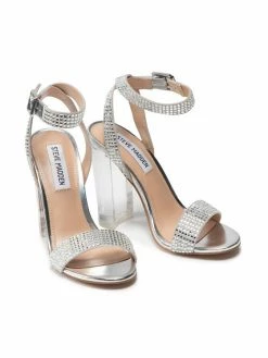 Steve Madden Γυναίκες Σανδάλια Yuma-R SM11001566-02003-751 Ασημί -Steve Madden Εκπτώσεις unnamed file 682
