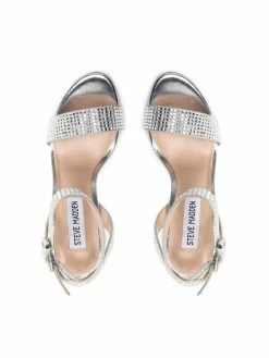 Steve Madden Γυναίκες Σανδάλια Yuma-R SM11001566-02003-751 Ασημί -Steve Madden Εκπτώσεις unnamed file 683