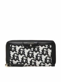 Steve Madden Γυναίκες Πορτοφόλια Μεγάλο Πορτοφόλι Γυναικείο Bkeep-J SM13000901-04005-BLK Μαύρο