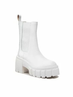 Steve Madden Γυναίκες Μποτάκια Ballistic SM11002152-03001-127 Λευκό