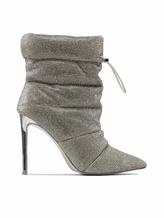 Steve Madden Γυναίκες Μποτάκια Cloak-R SM11002189-02003-998 Ασημί 4 Steve Madden Γυναίκες Μποτάκια Cloak-R SM11002189-02003-998 Ασημί - Image 2