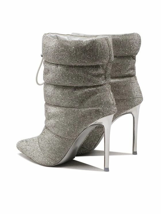 Steve Madden Γυναίκες Μποτάκια Cloak-R SM11002189-02003-998 Ασημί 5 Steve Madden Γυναίκες Μποτάκια Cloak-R SM11002189-02003-998 Ασημί - Image 3