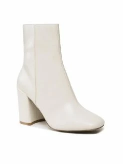 Steve Madden Γυναίκες Μποτάκια Streams SM19000004-02002-253 Λευκό